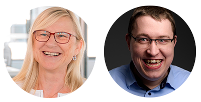 Anja Dorfmann und Patrick Kelbch
